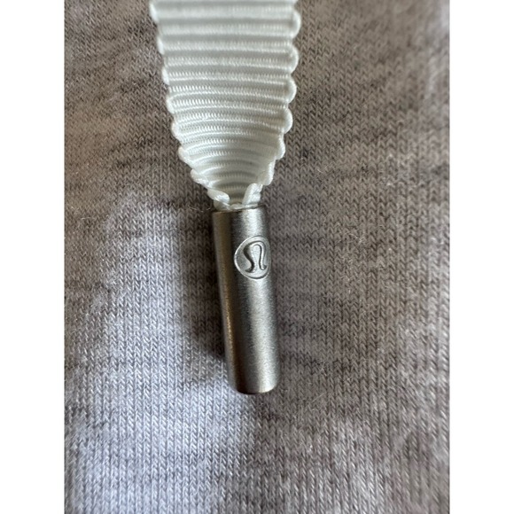 Lululemon Warm Down Jogger Size 4 Soft Touch Heathered Core Ultra Light Grey EUC - Picture 7 of 12